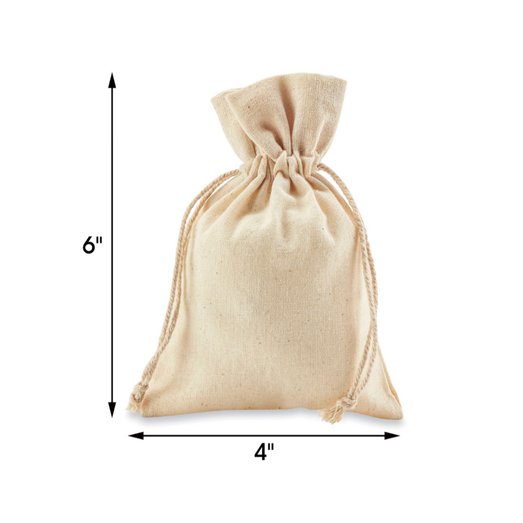 Cotton Drawstring Gift Bag