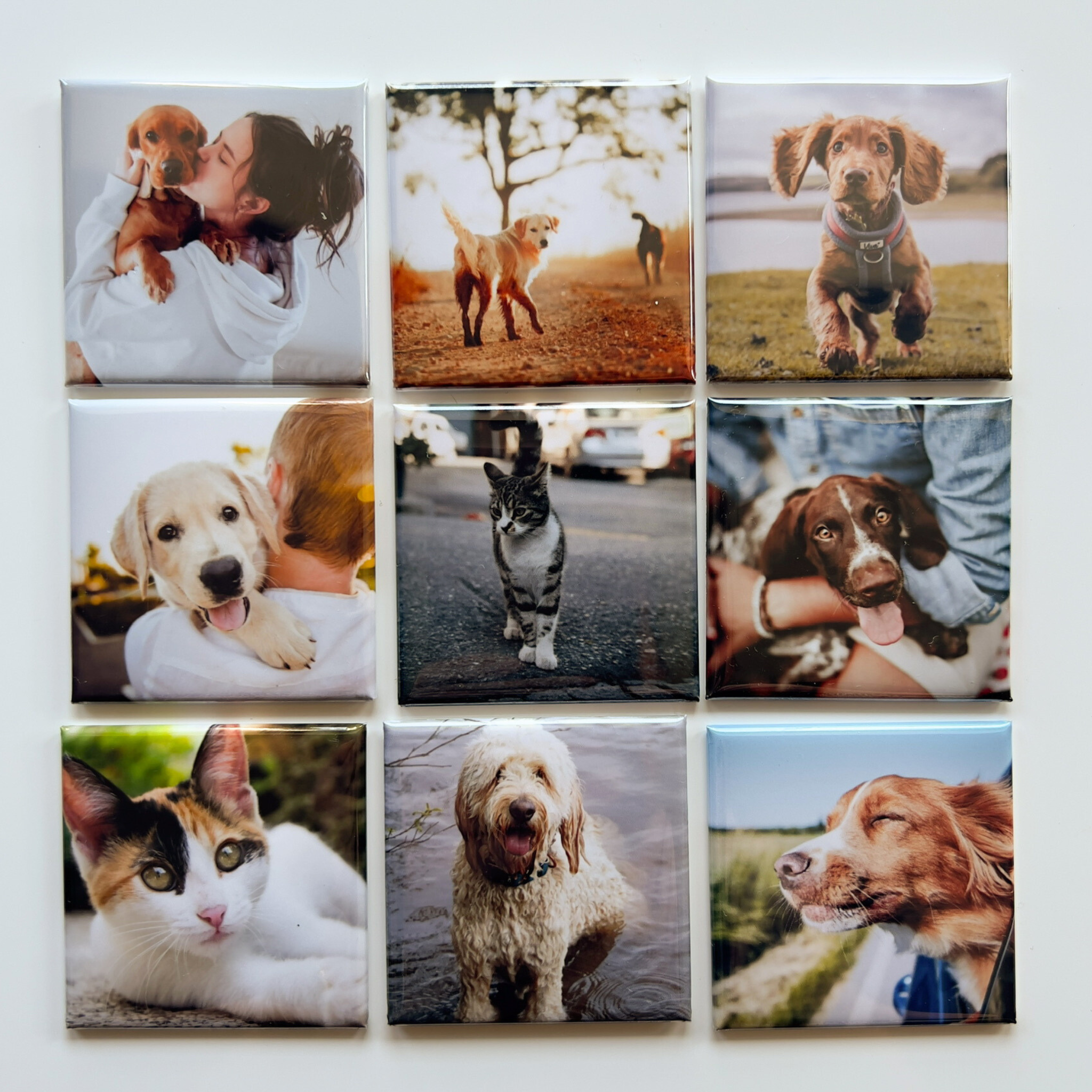 Custom Photo Magnets (9 Photo Bundle)
